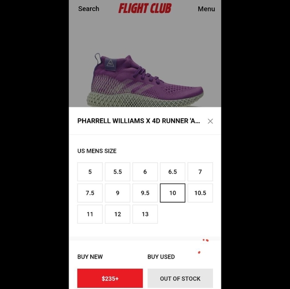 🔥 Pharrell Williams 4D Adidas Hu 🔥 - Picture 8 of 8